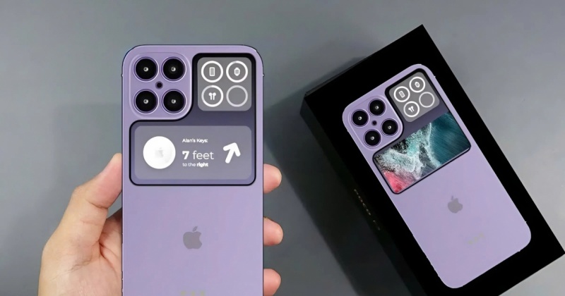 Cảm biến Face ID nằm ẩn dưới màn hình