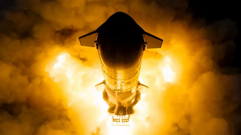 Thử nghiệm đốt tĩnh tầng trên của Starship